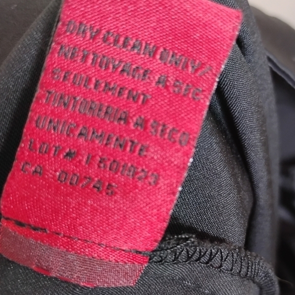 Y2K JS Collections Satin Wide Leg Pants Size 10 Elegant Cocktail Minimalist - Picture 6 of 7